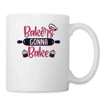 Bakers going to Bake Hobby Baker Bakery Pastry Chef - Mug - white - Right