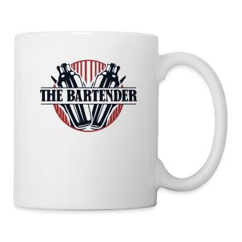The Bartender Mixologist Barmann Bartender - Tasse - Weiß - Rechts