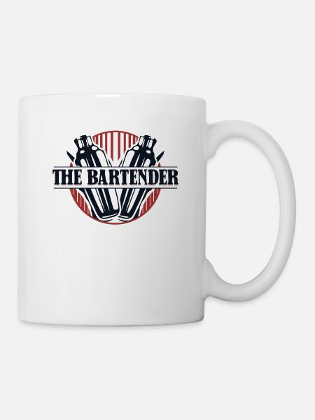 The Bartender Mixologist Barmann Bartender - Tasse - Weiß