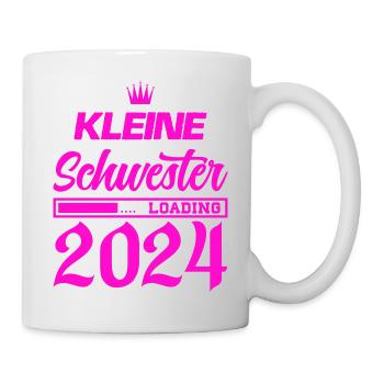 schwester 2024 loading - Tasse - Weiß - Rechts
