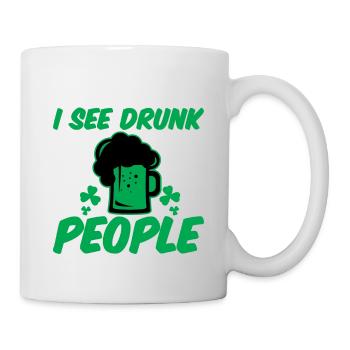 I See Drunk People 2 - Mug - white - Right