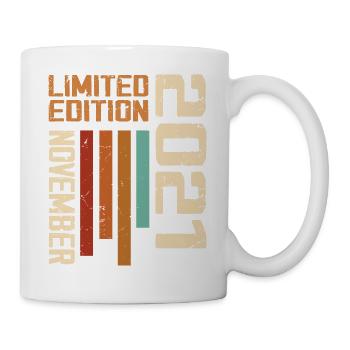 2021 November Birthday gift. November 2021 - Mug - white - Right