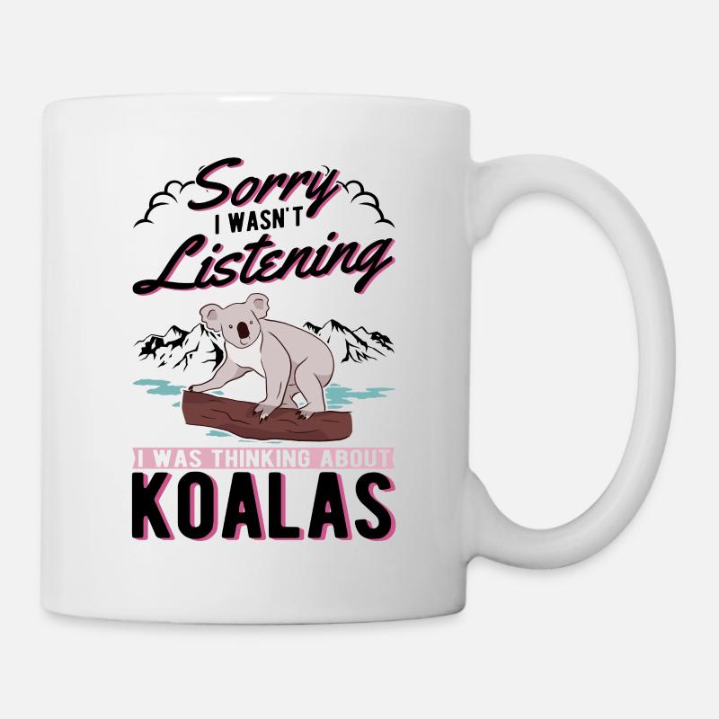 Koala Geschenk Koalabär - Tasse - Weiß