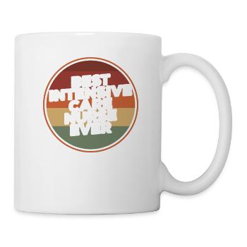 Vintage Best Intensive Care Nurse Ever ICU Nurses - Mug - white - Right