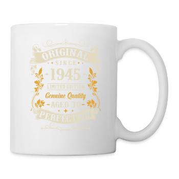 Vintage 1945 Surprise d’anniversaire - Mug blanc - blanc - Droite