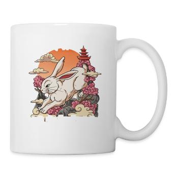 Année du Lapin Nouvel An lunaire chinois - Mug blanc - blanc - Droite