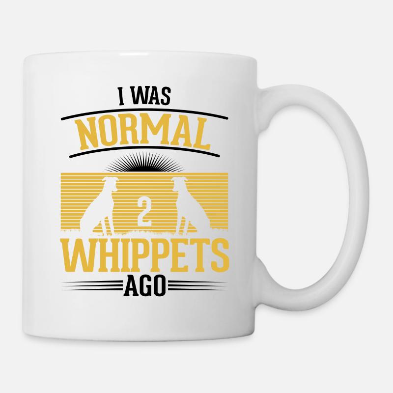 Whippet Hund Windhund Sighthound - Tasse - Weiß