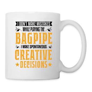 Cornemuse : des choix créatifs - Mug blanc - blanc - Droite