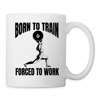 Fitness Sports Fitness Sports Musculation Athlètes - Mug blanc - blanc - Droite