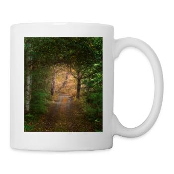 Wald - Tasse - Weiß - Rechts