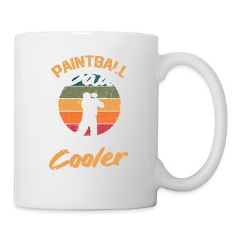 Paintball Dad Like a normal dad but cooler - Mug - white - Right