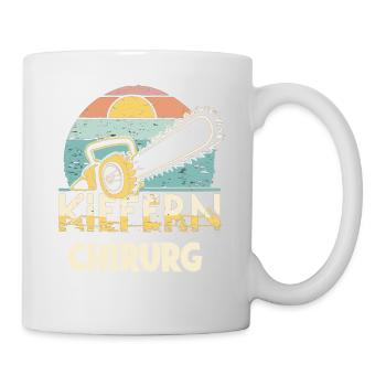 Kiefernchirurg - Tasse - Weiß - Rechts
