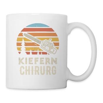 Kiefernchirurg - Tasse - Weiß - Rechts