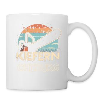 Kiefernchirurg - Tasse - Weiß - Rechts
