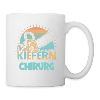 Kiefernchirurg - Tasse - Weiß - Rechts