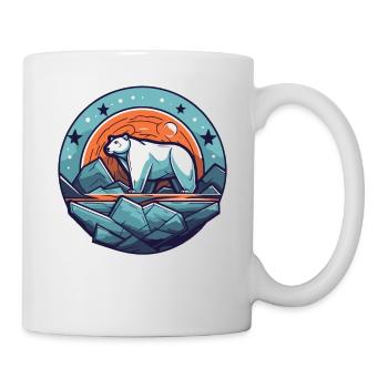 Le dernier ours polaire - Mug blanc - blanc - Droite