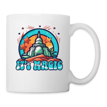 Magisches orientalisches Schloss - Tasse - Weiß - Rechts