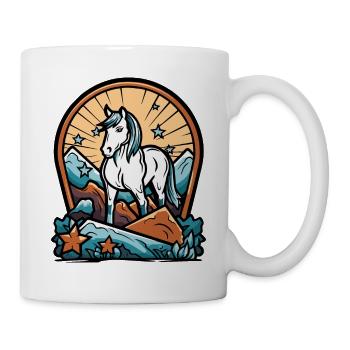 Ich liebe mein Pony - Tasse - Weiß - Rechts