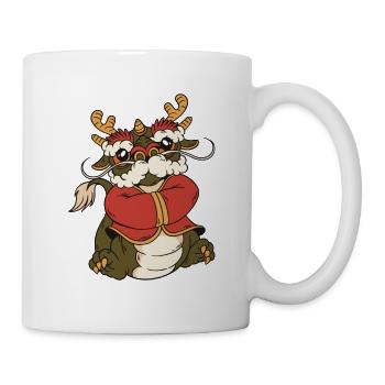 Chinesisches Neujahr Drache Vietnam I Geschenk - Tasse - Weiß - Rechts