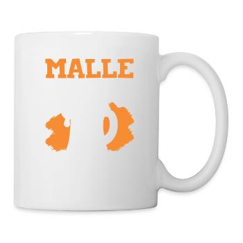 bier malle limited edition - Tasse - Weiß - Rechts