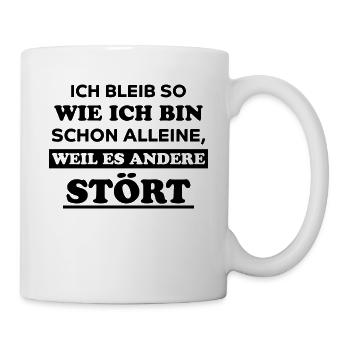 Lustiger Spruch Frech Arrogant Sprüche Geschenk - Tasse - Weiß - Rechts