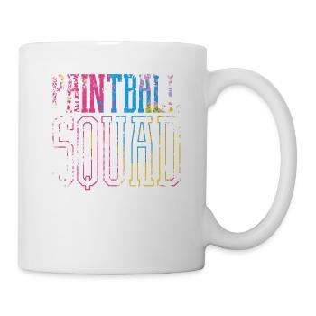 Paintball-Kader Paintball-Liebhaber Paintballer - Tasse - Weiß - Rechts