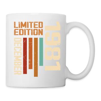 Dezember 1981 - 1981 Dezember - Tasse - Weiß - Rechts