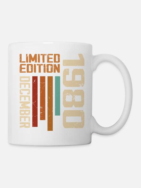 Décembre 1980 - 1980 Décembre - Mug blanc - blanc