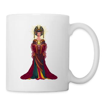 Japanische Göttin Amaterasu - Tasse - Weiß - Rechts