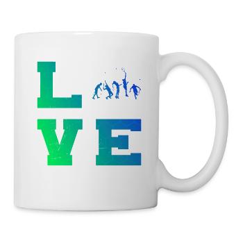 Women's Tennis Play Tennis Men's Tennis - Mug - white - Right
