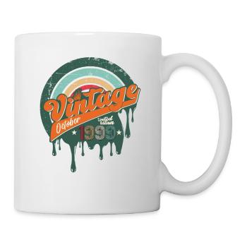 24th Birthday Vintage October Vintage 1999 - Mug - white - Right