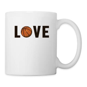 Basketball Love Basketballer Basketball Hoop - Mug - white - Right