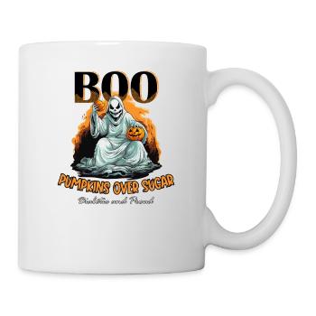 Diabète Halloween Pumpkins over Sugar Diabetic and - Mug blanc - blanc - Droite