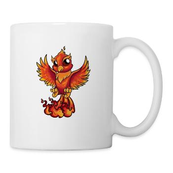 Kawaii Phoenix - Tasse - Weiß - Rechts