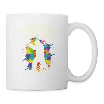 Paintball Warrior Paintballing Player Anniversaire - Mug blanc - blanc - Droite