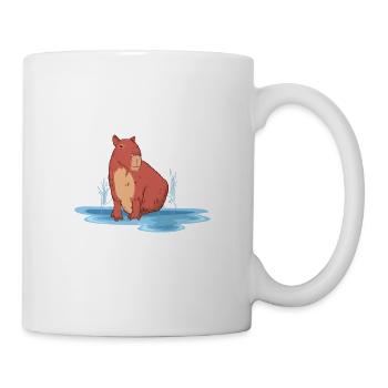 Home Is Where My Capybara Is Capibara Owner Rodent - Mug - white - Right