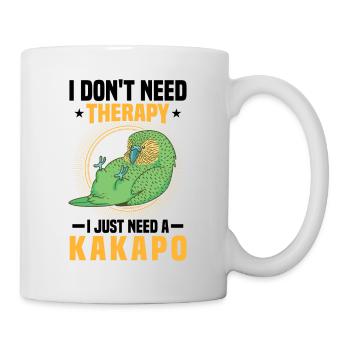 Just need kakapo flightless parrot - Mug - white - Right