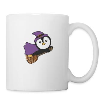 Penguin Halloween Witch Kids Witch Costume - Mug - white - Right