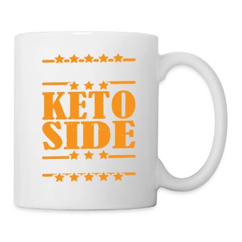 Come To The Keto Side, We Have Good Fats 4 - Mug - white - Right