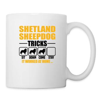 Shetland Sheepdog Tricks - Mug - white - Right