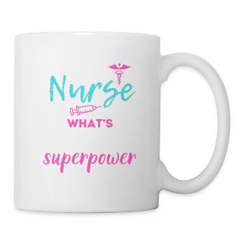 I'm a nurse - Mug - white - Right