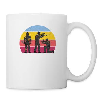 Paintball Cool Paintballers Tactical Team Sports - Mug - white - Right