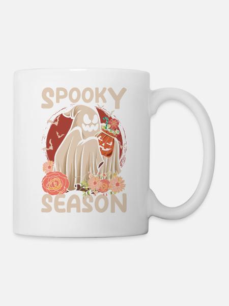 Spooky Season - Tasse - Weiß