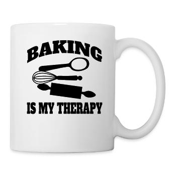 Baker, baking, confectioner, bakery, confectionery - Mug - white - Right