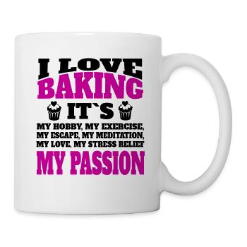 Confiserie, boulangerie, confiserie, boulanger, boulangerie - Mug blanc - blanc - Droite