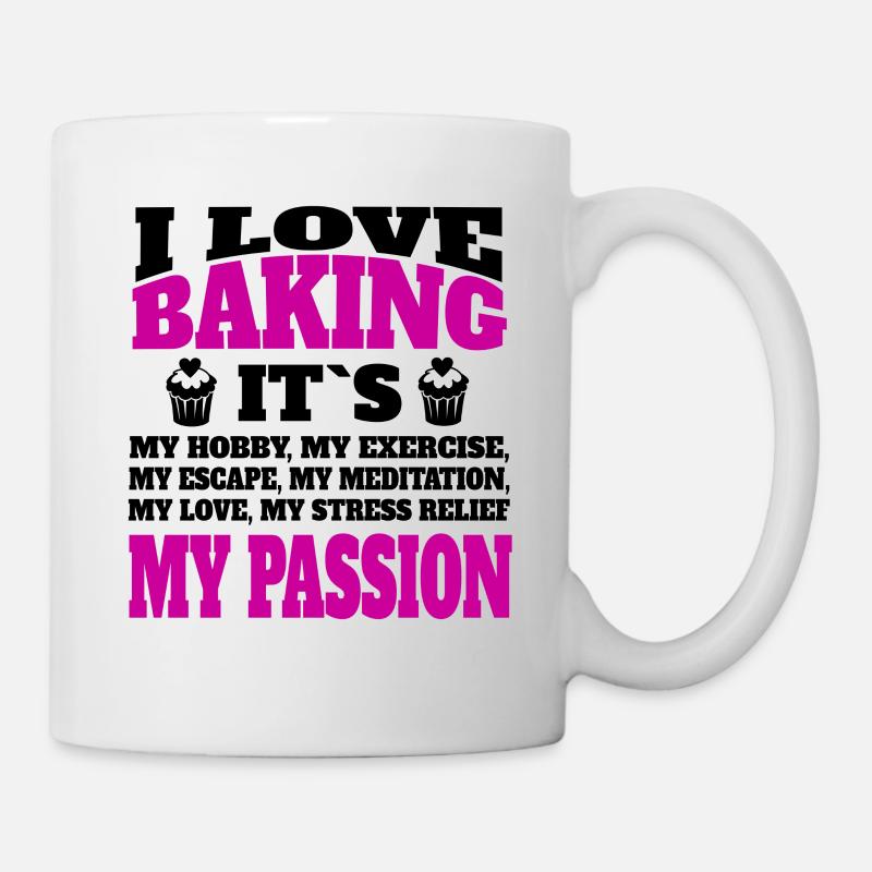 Konditorei Backen Konditor Bäcker Bäckerei - Tasse - Weiß
