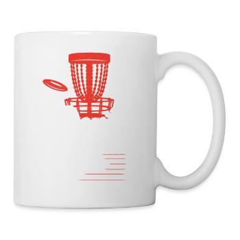 Don't Nice Me Bro Disc Golf Frisbee - Mug - white - Right