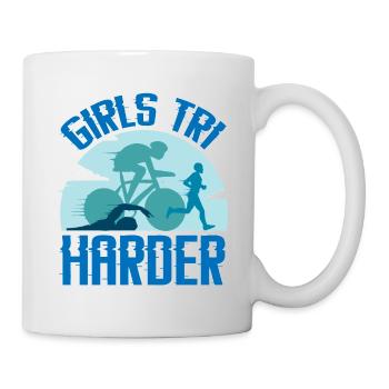 Filles Tri 4 - Mug blanc - blanc - Droite