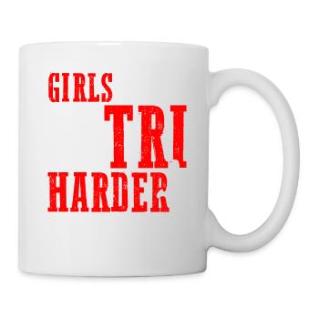 Filles Tri 5 - Mug blanc - blanc - Droite