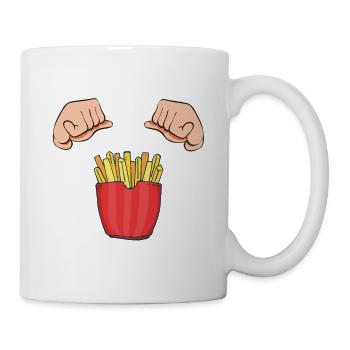 Funny Fries Funny French Fries - Mug - white - Right